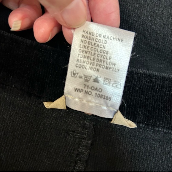 Woolrich Black Corduroy Skirt - 14 - Picture 4 of 6